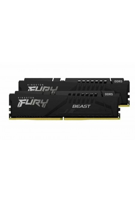 Оперативная память Kingston FURY Beast Black 32 ГБ (16 ГБ x 2) DDR5 5200 МГц DIMM CL40 (KF552C40BBK2-64) 