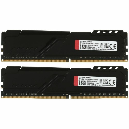Оперативная память Kingston Fury Beast Black 32 ГБ (16 ГБ x 2 шт.) DDR4 3200 МГц DIMM CL16 (KF432C16BB1K2/32WP) 1