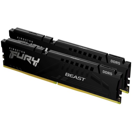 Оперативная память Kingston FURY Beast Black 32 ГБ DDR5 5600 МГц DIMM PC44800 CL36 (KF556C36BBEK2-32) 