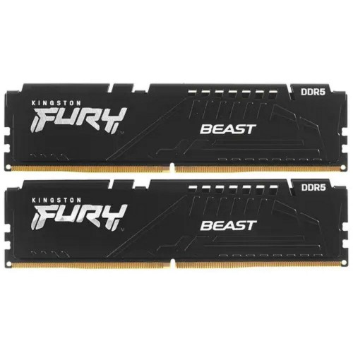 Оперативная память Kingston FURY Beast Black 32 ГБ DDR5 5600 МГц DIMM PC44800 CL36 (KF556C36BBEK2-32) 5