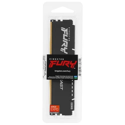 Оперативная память Kingston FURY Beast Black 32 ГБ DDR5 6000 МГц DIMM CL36 (KF560C36BBE-32) 1