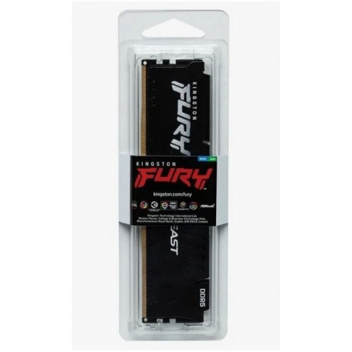 Оперативная память Kingston FURY Beast Black 32 ГБ DDR5 6000 МГц DIMM CL36 (KF560C36BBE-32) 2