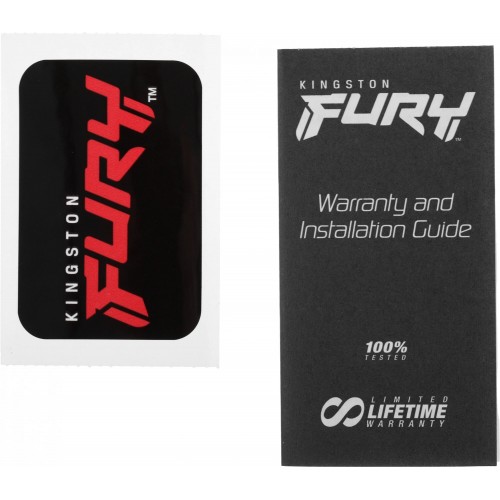 Оперативная память Kingston FURY Beast Black 32 ГБ DDR5 6000 МГц DIMM CL36 (KF560C36BBE-32) 4