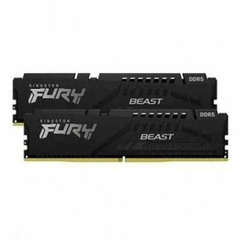 Оперативная память Kingston FURY Beast Black 64 ГБ (32 ГБ x 2) DDR5 5600 МГц DIMM CL40 (KF556C40BBK2-64) 1