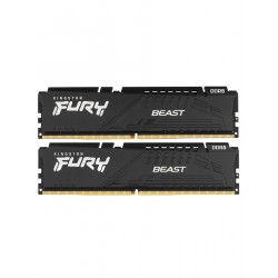 Оперативная память Kingston FURY Beast Black 64 ГБ (32 ГБ x 2 шт.) DDR5 6000 МГц DIMM CL36 (KF560C36BBE2K2-64)