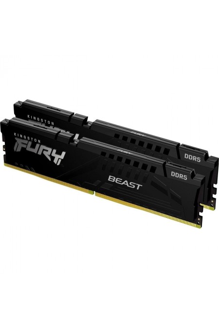 Оперативная память Kingston FURY Beast Black 64 ГБ (32 ГБ x 2 шт.) DDR5 6000 МГц DIMM CL36 (KF560C36BBEK2-64) 5