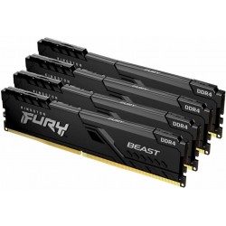 Оперативная память Kingston FURY Beast Black 64 ГБ DDR4 3200 МГц DIMM CL16 (KF432C16BBK4/64)