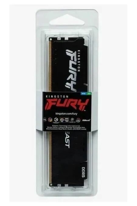 Оперативная память Kingston FURY Beast Black EXPO 16 ГБ DDR5 6800 МГц DIMM CL34 (KF568C34BBE-16) 2