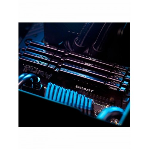 Оперативная память Kingston FURY Beast Black EXPO 32 ГБ DDR5 6400 МГц DIMM CL32 (KF564C32BBEK2-32) 7