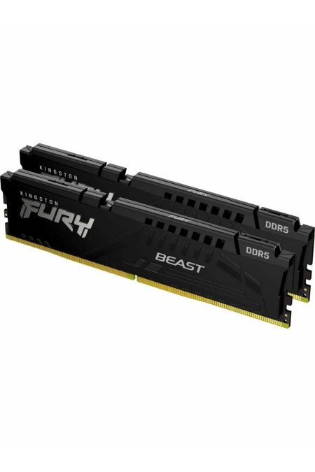 Оперативная память Kingston Fury Beast Black Expo 64 ГБ (32 ГБ x 2 шт.) DDR5 6000 МГц UDIMM CL30 (KF560C30BBEK2-64) 1