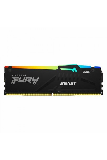 Оперативная память Kingston Fury Beast Black Expo RGB 8 ГБ DDR5 5600 МГц DIMM CL36 (KF556C36BBEA-8) 