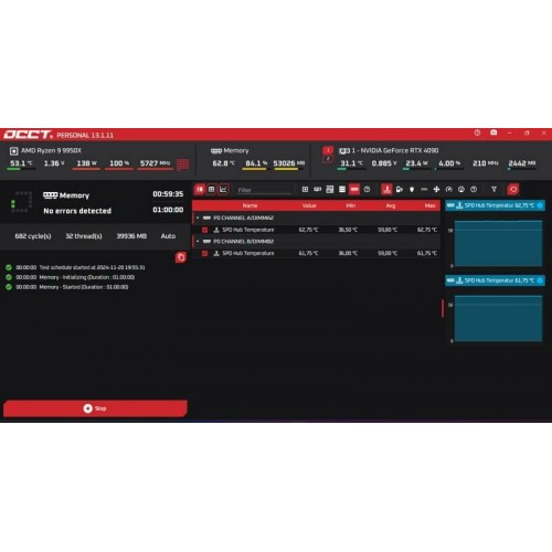 Оперативная память Kingston Fury Beast Black RGB 128 ГБ (32 ГБ x 4 шт.) DDR5 5600 МГц DIMM CL40 (KF556C40BBAK4-128) 3