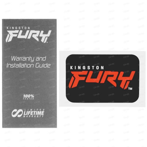 Оперативная память Kingston Fury Beast Black RGB 128 ГБ (32 ГБ x 4 шт.) DDR5 5600 МГц DIMM CL40 (KF556C40BBAK4-128) 5