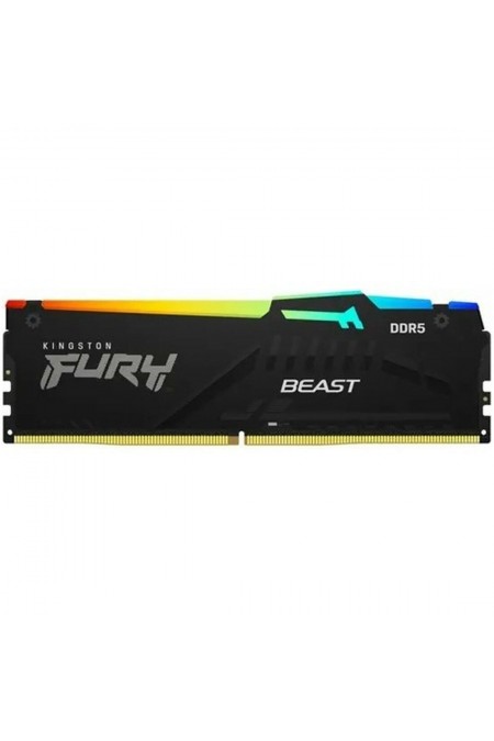 Оперативная память Kingston FURY Beast Black RGB 16 ГБ DDR5 5600 МГц DIMM (KF556C36BBEA-16) 