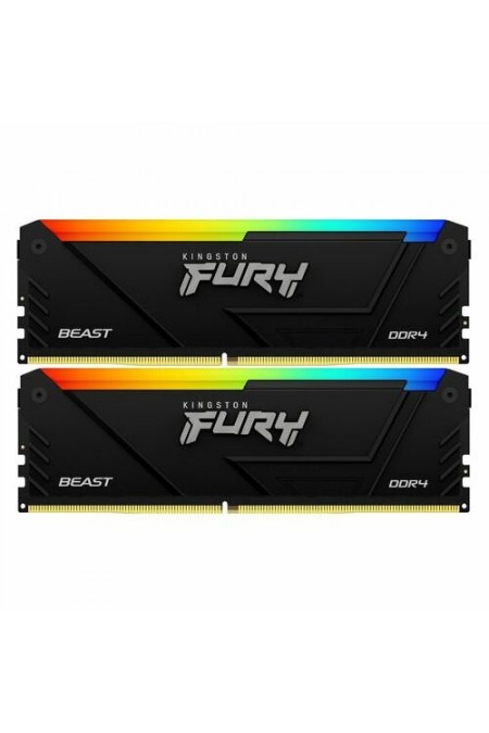 Оперативная память Kingston FURY Beast Black RGB 64 ГБ DDR4 3600 МГц DIMM CL18 (KF436C18BB2AK2/64) 2