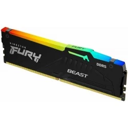 Оперативная память Kingston FURY Beast Black RGB 8 ГБ DDR5 5200 МГц DIMM CL40 (KF552C40BBA-8)