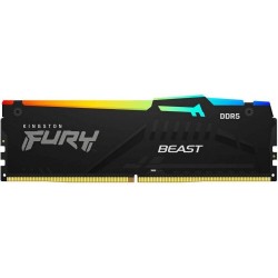 Оперативная память Kingston Fury Beast Black RGB Expo 32 ГБ DDR5 6400 МГц DIMM CL32 (KF564C32BBEA-32)