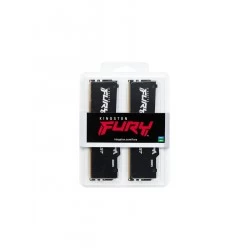 Оперативная память Kingston Fury Beast Black RGB XMP 16 ГБ (8 ГБ x 2 шт.) DDR5 6000 МГц UDIMM CL30 (KF560C30BBAK2-16)