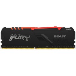 Оперативная память Kingston Fury Beast Black RGB XMP 16 ГБ DDR4 3200 МГц DIMM CL16 (KF432C16BB12A/16 CL16)