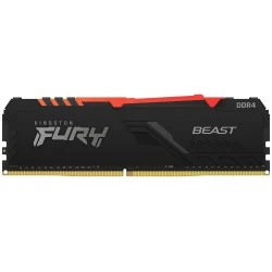 Оперативная память Kingston Fury Beast Black RGB XMP 16 ГБ DDR4 3200 МГц DIMM CL16 (KF432C16BB12A/16 CL16)