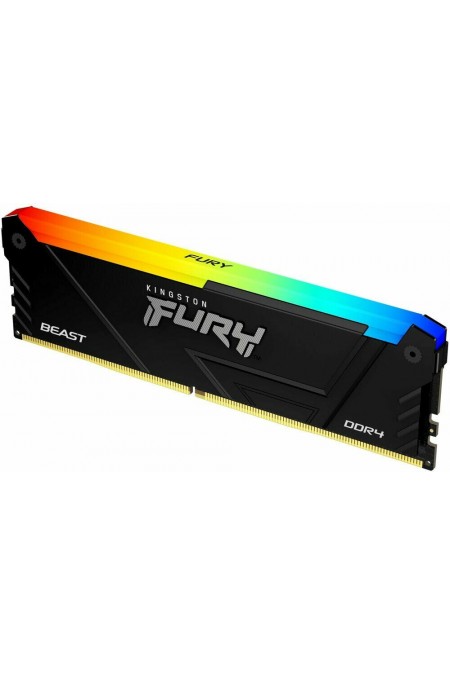 Оперативная память Kingston Fury Beast Black RGB XMP 16 ГБ DDR4 3200 МГц DIMM CL16 (KF432C16BB12A/16 CL16) 