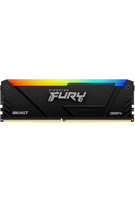 Оперативная память Kingston Fury Beast Black RGB XMP 16 ГБ DDR4 3200 МГц DIMM CL16 (KF432C16BB12A/16 CL16) 1