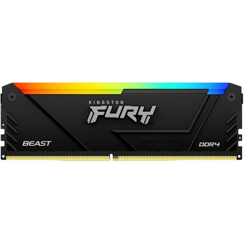 Оперативная память Kingston Fury Beast Black RGB XMP 16 ГБ DDR4 3200 МГц DIMM CL16 (KF432C16BB12A/16 CL16) 1