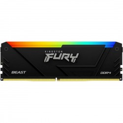Оперативная память Kingston FURY Beast Black RGB XMP 32 ГБ DDR4 3600 МГц DIMM CL18 (KF436C18BB2A/32)