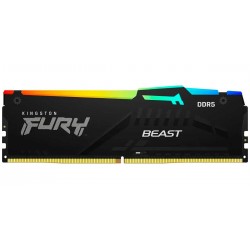 Оперативная память Kingston Fury Beast Black RGB XMP 32 ГБ DDR5 6400 МГц DIMM CL32 (KF564C32BBA-32)
