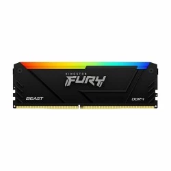 Оперативная память Kingston Fury Beast Black RGB XMP 8 ГБ DDR4 3200 МГц DIMM CL16 (KF432C16BB2A/8)