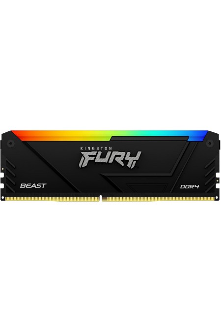 Оперативная память Kingston FURY Beast Black RGB XMP 8 ГБ DDR4 3600 МГц DIMM CL17 (KF436C17BB2A/8) 2