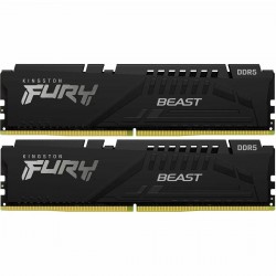 Оперативная память Kingston FURY Beast Black XMP 32 ГБ DDR5 6800 МГц DIMM CL34 (KF568C34BBK2-32