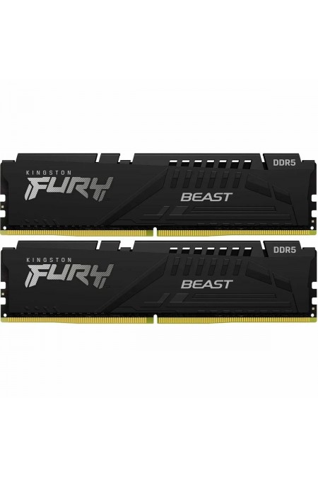 Оперативная память Kingston FURY Beast Black XMP 32 ГБ DDR5 6800 МГц DIMM CL34 (KF568C34BBK2-32 