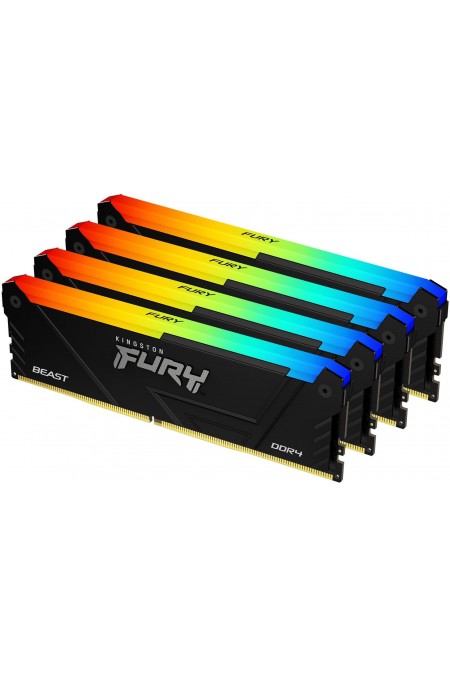 Оперативная память Kingston FURY Beast RGB 128 ГБ DDR4 3200 МГц DIMM CL16 (KF432C16BB2AK4/128) 7