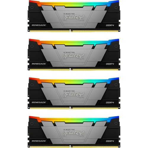 Оперативная память Kingston FURY Beast RGB 128 ГБ DDR4 3200 МГц DIMM CL16 (KF436C18RB2AK4/128) 