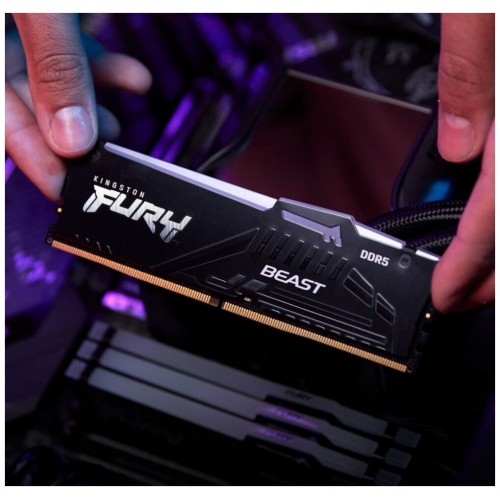 Оперативная память Kingston FURY Beast RGB (16 ГБ x 2 шт.) DDR5 5200 МГц DIMM CL40 (KF552C40BBAK2-32) 1