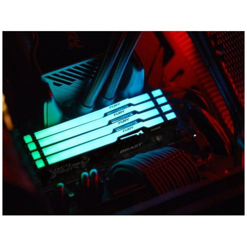Оперативная память Kingston FURY Beast RGB (16 ГБ x 2 шт.) DDR5 5200 МГц DIMM CL40 (KF552C40BBAK2-32) 3