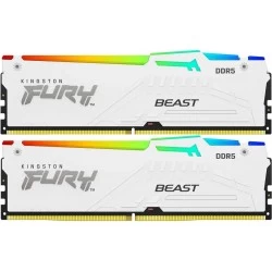 Оперативная память Kingston Fury Beast RGB 32 ГБ (16 ГБ x 2 шт.) DDR5 5600 МГц DIMM CL36 (KF556C36BWEAK2-32)