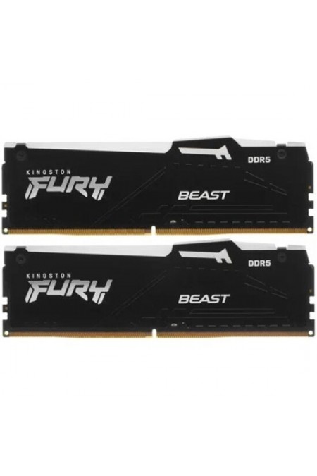 Оперативная память Kingston Fury Beast RGB 32 ГБ (16 ГБ x 2 шт.) DDR5 5600 МГц DIMM CL40 (KF556C40BBAK2-32) 6
