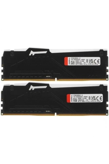 Оперативная память Kingston Fury Beast RGB 32 ГБ (16 ГБ x 2 шт.) DDR5 5600 МГц DIMM CL40 (KF556C40BBAK2-32) 7