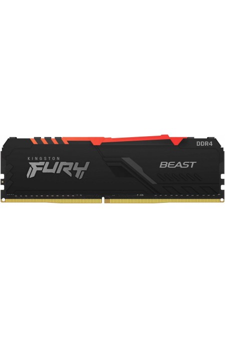 Оперативная память Kingston Fury Beast RGB 32 ГБ DDR4 3200 МГц DIMM CL16 (KF432C16BB2A/32) 3