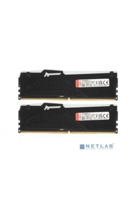 Оперативная память Kingston FURY Beast RGB (32 ГБ x 2 шт.) DDR5 5200 МГц DIMM CL40 (KF552C40BBAK2-64) 8