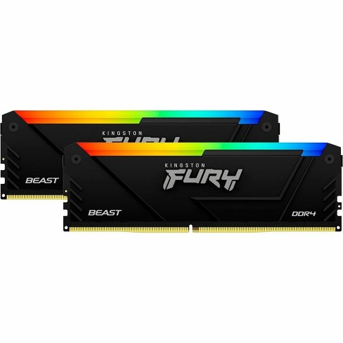 Оперативная память Kingston Fury Beast RGB 64 ГБ (32 ГБ x 2 шт.) DDR4 3200 МГц DIMMK CL16 (F432C16BB2AK2/64) 