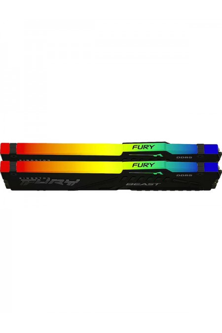 Оперативная память Kingston FURY Beast RGB 64 ГБ DDR5 5200 МГц DIMM CL40 (KF552C40BB2AK2-64) 1