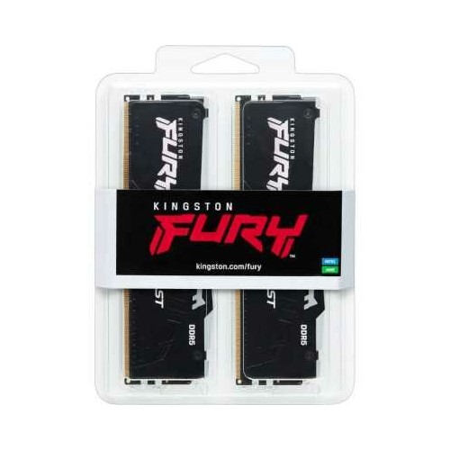 Оперативная память Kingston FURY Beast RGB 64 ГБ DDR5 5200 МГц DIMM CL40 (KF552C40BB2AK2-64) 1