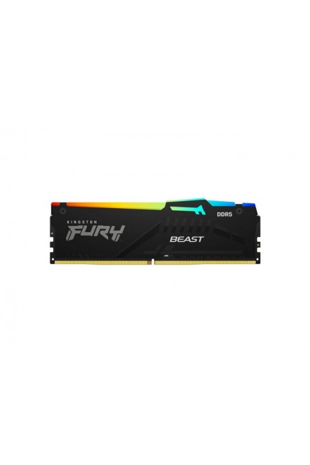 Оперативная память Kingston FURY Beast RGB XMP 16 ГБ DDR5 5600 МГц DIMM CL40 (KF556C40BBA-16) 