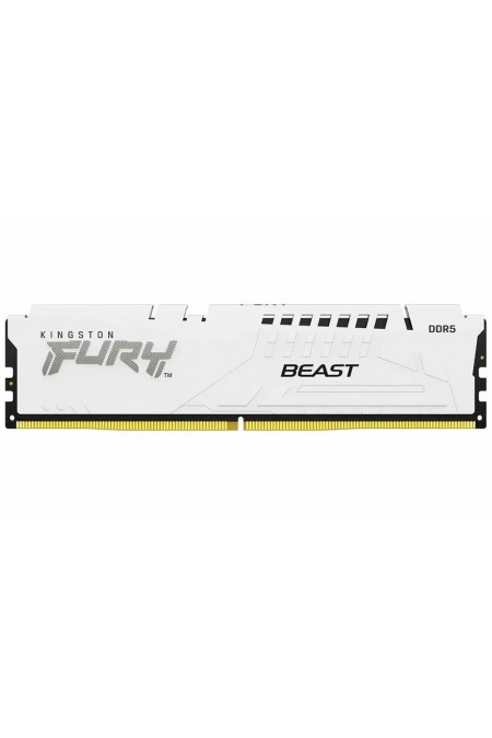Оперативная память Kingston Fury Beast White 16 ГБ DDR5 5600 МГц CL40 (KF556C40BW-16) 