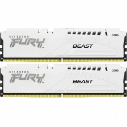 Оперативная память Kingston FURY Beast White 32 ГБ (16 ГБ x 2 шт.) DDR5 5600 МГц DIMM CL40 (KF556C40BWK2-32)