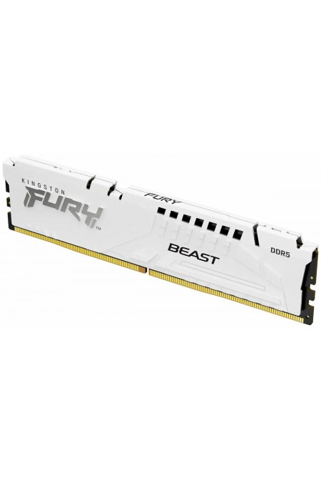 Оперативная память Kingston Fury Beast White 32 ГБ DDR5 5600 МГц CL40 (KF556C40BW-32) 1