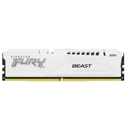 Оперативная память Kingston Fury Beast White Expo 16 ГБ DDR5 6400 МГц DIMM CL32 (KF564C32BWE-16)
